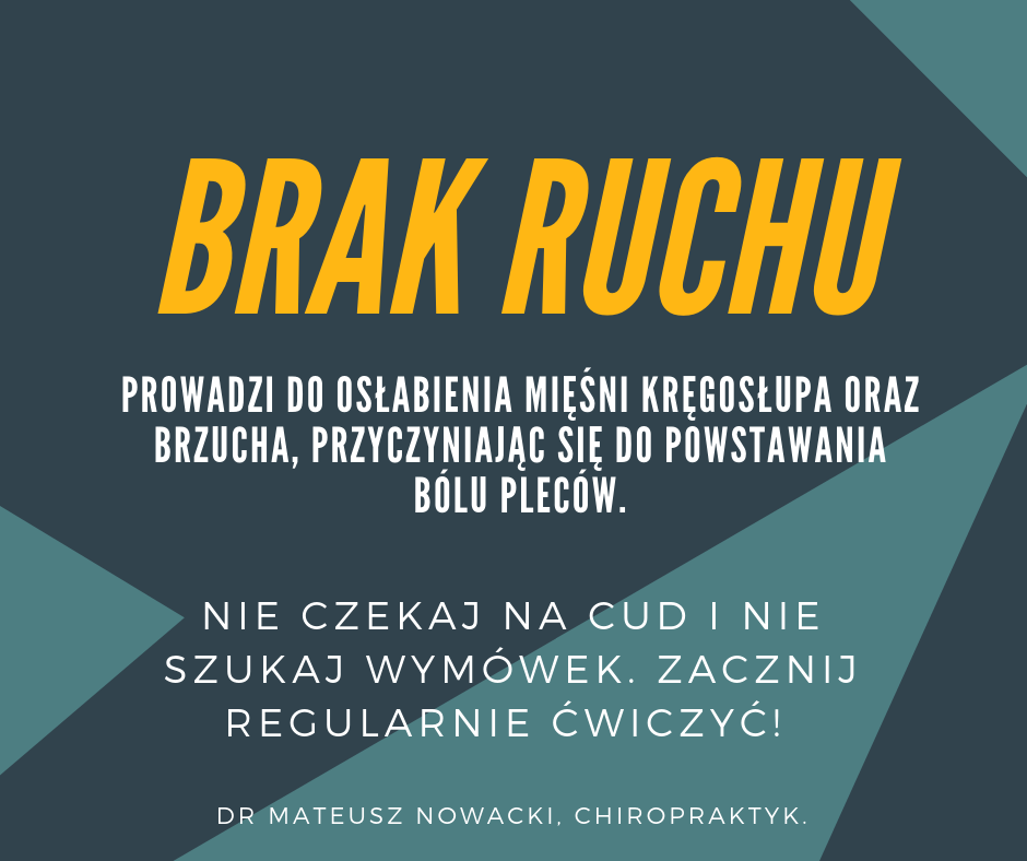 Siedząca praca? Uniknij rwy kulszowej i dyskopatii kręgosłupa w przyszłości.